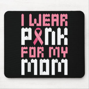 Jag Bära Rosa för min Mamma Breast Cancer Awarenes Musmatta