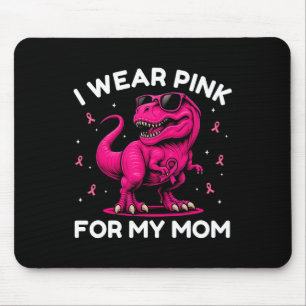 Jag Bära Rosa för min Mamma bröstcancermedvetenhet Musmatta