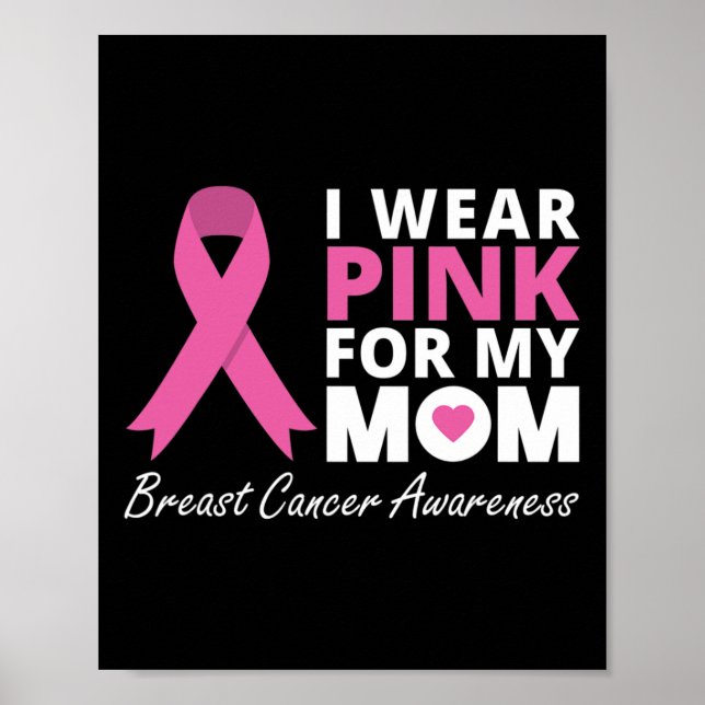 Jag Bära Rosa för min Mamma-familj, Kärlek Warrior Poster (Framsidan)