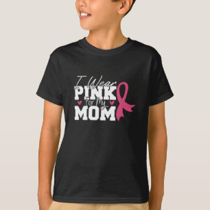 Jag Bära Rosa för min medvetenhet om bröstcancer i T Shirt