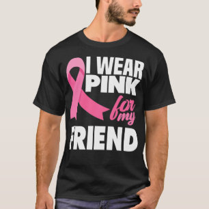 Jag Bära Rosa för min vänliga medvetenhet om bröst T Shirt