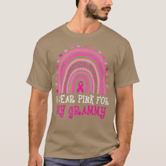 Jag Bära Rosa för mitt Rosa av bröstcancer i magsä T Shirt