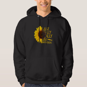 Jag bara Verkligen Barracudas Women Manar Fish Sun Hoodie