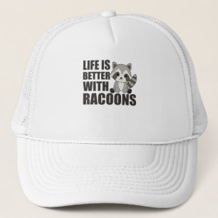 Jag bara Verkligen gillar Racoons Cute Raccoon Keps