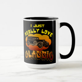 Jag bara verkligen kärlek Classic Mugg