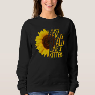 Jag bara Verkligen Kittens Women Manar Kattunge Su T Shirt