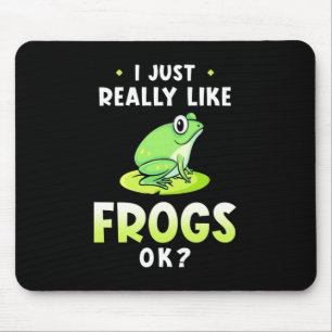 Jag bara Verkligen Likes Frogs Musmatta