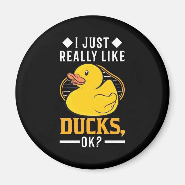 Jag bara Verkligen som Anka Magnet (Framsidan)
