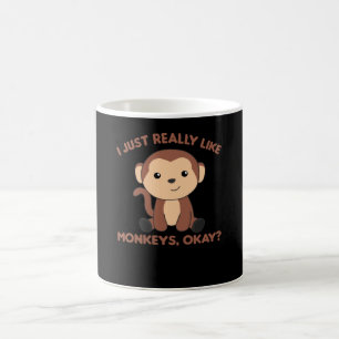 Jag bara Verkligen som apor.. Kaffemugg