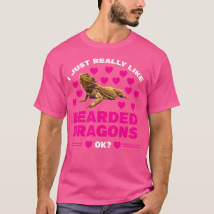 Jag bara Verkligen som beströdda drakar T Shirt