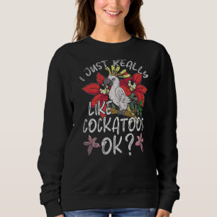 Jag bara Verkligen som Cockatoos. Okej Tropical Co T Shirt