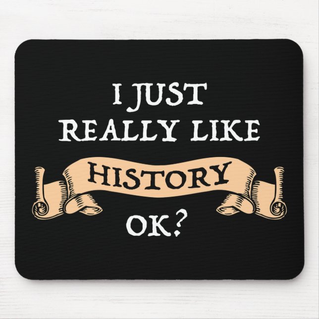 Jag bara Verkligen som Historien okej? Funny histo Musmatta (Framsidan)