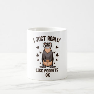 Jag bara verkligen som illrar, okej? kaffemugg