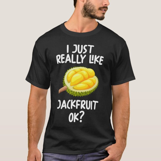 Jag bara Verkligen som JackFrus okej T Shirt (Framsida)