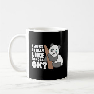 Jag bara Verkligen som Pandas Ok Panda Kaffemugg
