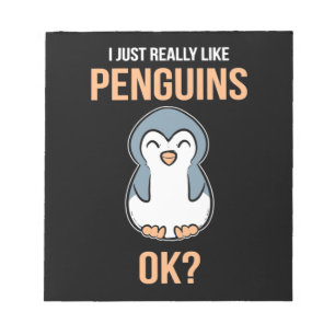 Jag bara Verkligen som Penguin Anteckningsblock