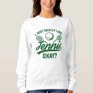 Jag bara Verkligen som tennis okej T Shirt