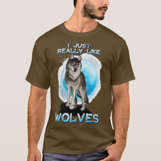 Jag bara Verkligen som Varger T Shirt