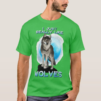 Jag bara Verkligen som Varger T Shirt