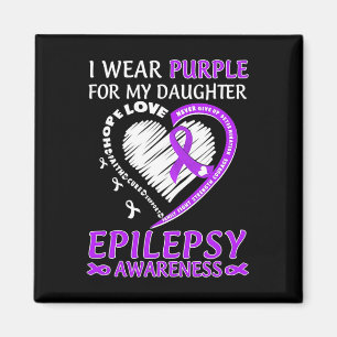 Jag Bäras Lila för min grammy Epilepsy-medvetenhet Magnet