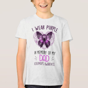 Jag Bäras Lila till minne av mina Heimers Awarenes T Shirt