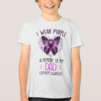 Jag Bäras Lila till minne av mina Heimers Awarenes T Shirt