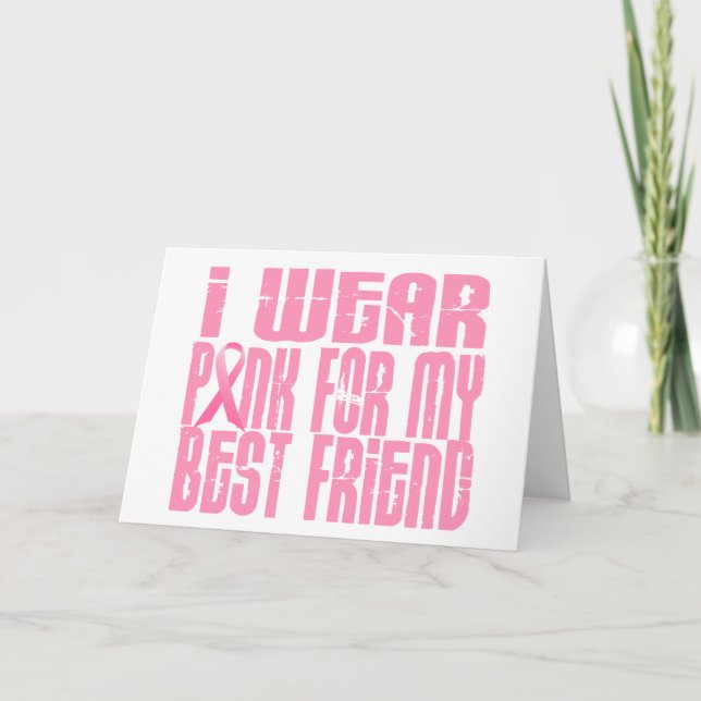 Jag Bäras Rosa för min bästa vän 16 Kort (Framsida)