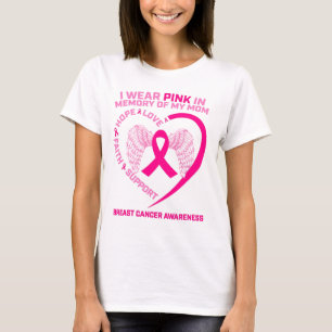Jag Bäras Rosa till minne av min Mamma T Shirt
