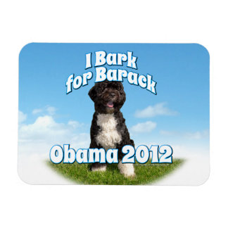 Jag Bark for Barack, Bo First Hund Obama Magnet