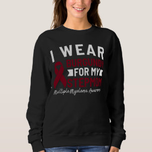 Jag Bäror Burgundy för min styvmamma Många Myeloma T Shirt