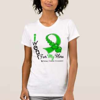 Jag Bäror ett hjärtband för mitt hjärta - njurcanc Tee Shirt