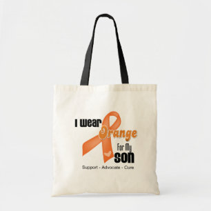 Jag Bäror ett Orange-band för min son Tygkasse