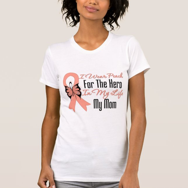 Jag Bäror för Hero i mitt liv.. min Mamma Tee Shirt (Framsida)