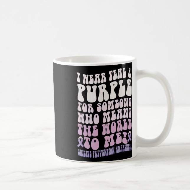 Jag Bäror för någon som ser världen som mitt själv Kaffemugg (Höger)