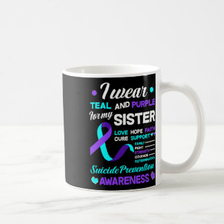 Jag Bäror kalk och Lila för min syster Suicide Pre Kaffemugg