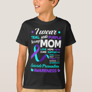 Jag Bäror kalk och Lila för mitt förebyggande av M T Shirt