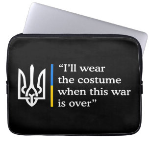 Jag Bäror kostymen när Krig är över Laptop Fodral