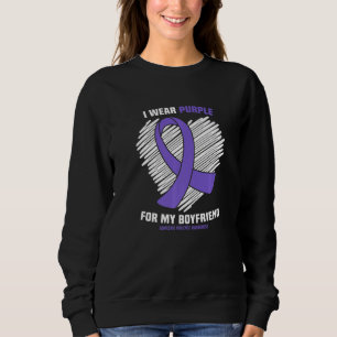 Jag Bäror Lila för Domestic Våldet i min Boykompis T Shirt