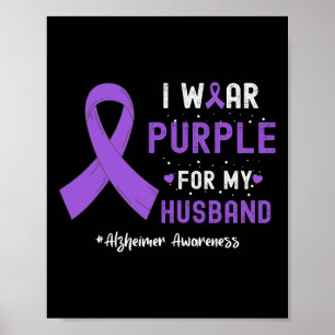 Jag Bäror Lila för min Husbyand Heimerheimers' Awa Poster