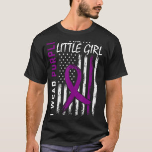 Jag Bäror Lila för mina små Epilepsiavärgar T Shirt