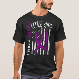 Jag Bäror Lila för mina små Epilepsiavärgar T Shirt
