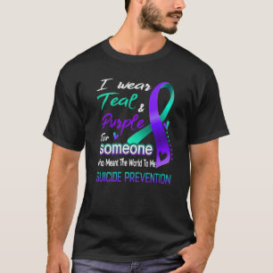 Jag Bäror Lila för någon som uppfyller kraven T Shirt
