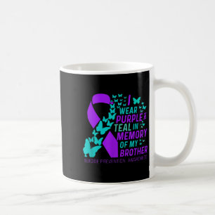 Jag Bäror Lila och tar hand om min bror. Kaffemugg