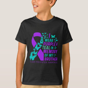 Jag Bäror Lila och tar hand om min bror. T Shirt