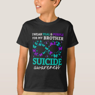 Jag Bäror Lila och tar hand om min bror. T Shirt