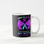 Jag Bäror Lila till minne av systerexamen Awar Kaffemugg<br><div class="desc">Jag Bäror Lila till minne av att Nece Suicide Awareness</div>