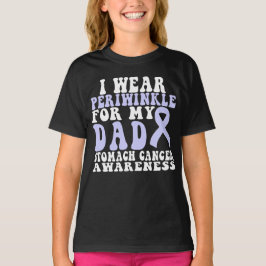 Jag Bäror Periwinkle för min Pappa-stomach-cancer T Shirt