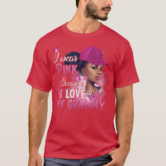 Jag Bäror Rosa för att jag Kärlek min Grammy-bröst T Shirt