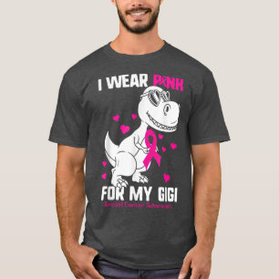 Jag Bäror Rosa för mina gigis bröstcancerbarn Baby T Shirt