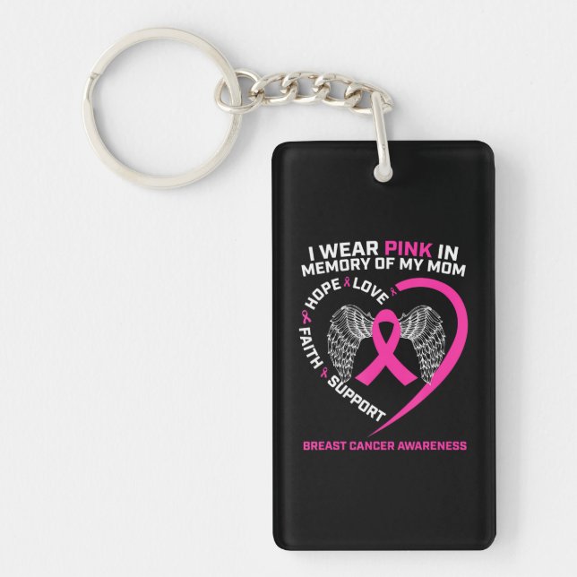 Jag Bäror Rosa till minne av bröstcancer i Mamma (Framsidan)